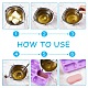 Moules en silicone de savon DIY-PH0027-41-4