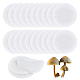 GORGECRAFT 100PCS Synthetic Circular Filter Discs Paper Stickers Strong Adhesive Patch Adhesive Self Injection Ports and Filters Medium Speed Wide Mouth Size Laboratory Funnel Filters Paper AJEW-WH0314-57-1