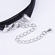 PU Leather Cord Choker Necklaces NJEW-H477-43P-4