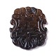 Anhänger aus natürlicher Jade im chinesischen Stil mit großen chinesischen Symbolen G-L523-033-2