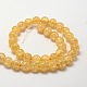 Crackle Glass Round Beads Strands CCG-E001-8mm-05-2