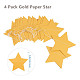 Colgando estrella de papel AJEW-BC0005-07-2
