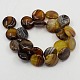 Natural Striped Agate/Banded Agate Beads Strands G-L005-04-2