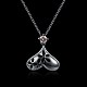 Ожерелье моды латуни кулон NJEW-BB34107-6