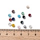 Perles de verre galvanisées 15 couleurs EGLA-JP0002-02E-4mm-2