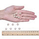 Perle di legno rotonde naturali WOOD-S656-LF-4