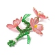 Подвески из акриловых цветов PALLOY-TA00252-04-3