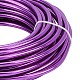 丸アルミ線  ジュエリー作りのための  暗紫色  4ゲージ  5.0mm  約32.8フィート（10m）/ 500g AW-BC0007-5.0mm-08-2