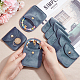 NBEADS 20 Pcs Velvet Jewelry Pouches with Snap Button TP-WH0007-12G-02-3
