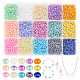 15 cuentas de semillas de vidrio de colores SEED-PH0012-07-1