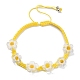 Ensembles réglables de bracelets de perles tressés de fil de nylon BJEW-JB05959-7