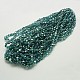 Electroplate Glass Beads Strands EGLA-D019-43-2