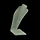 Collana di vetro organico in piedi busto visualizza set NDIS-E005-19-5
