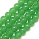 Chapelets de perles en verre imitation jade GR8mm67Y-1
