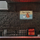 Globleland ホットコーヒー ヴィンテージ メタル ブリキ看板 プラーク ポスター レトロ 素晴らしいドリンク 終日提供 金属壁装飾ブリキ看板 8×12インチ ホームキッチン バー コーヒーショップ クラブ 果樹園の装飾用 AJEW-WH0189-047-7