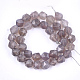 Chapelets de perles d'agate naturelle G-T121-08G-2