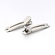 Iron Alligator Hair Clip Findings IFIN-K003-P-1
