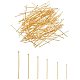 UNICRAFTALE About 240pcs 6 Sizes Metal Flat Head Pins 304 Stainless Steel 15.3/18.5/22/30/35/50mm Head Pins Fine Satin Dressmaker Pins 1.4mm Head Pin for DIY Beading Jewelry Making STAS-UN0002-11G-2