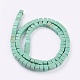Synthetic Turquoise Beads Strands TURQ-G108-4x4mm-03-2