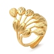 Регулируемые женские кольца из светлой латуни из светлого золота RJEW-A022-01D-3