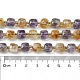 Chapelets de perles en améthyste naturelle G-Q010-A08-01-5