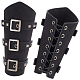 NBEADS 2 Set Adults Faux Leather Arm Guards AJEW-WH0020-38B-1