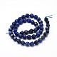 Natural Lapis Lazuli Beads Strands G-G029-6mm-8-2