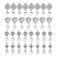 arricraft 32 Pcs Acrylic Pearl Pendants FIND-AR0003-38-1