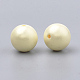 Spray Painted Style Acrylic Beads MACR-T010-8mm-07-2