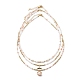 Colliers de perles et ensembles de pendentifs NJEW-JN03076-04-1