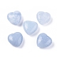 Natürlicher blauer Aventurin-Herz-Liebesstein G-L533-31-1-1