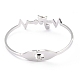 304 Stainless Steel Bangles BJEW-O184-11-3