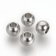 304 perline europei in acciaio inox X-STAS-R071-39-1