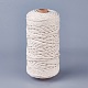 Macrame Cotton Cord, Twisted Cotton Rope, for Wall Hanging, Plant Hangers, Crafts and Wedding Decorations, Creamy White, 3mm, about 109.36 yards(100m)/roll