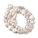 Naturali keshi perline perle fili PEAR-E016-048-2