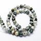 Natural Tree Agate Beads Strands G-I199-03-8mm-5