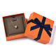 Cajas de joyería de cartón CBOX-S022-003B-3