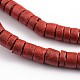 Flat Round Natural Coconut Beads Strands COCB-Q001-5mm-M-2