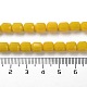 Opache perle di vetro fili GLAA-G112-03P-4