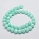 Natürliche und gefärbte Perle Malaysia Jade Stränge G-A146-6mm-B-2