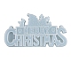 Noël bricolage pendentif moules en silicone DIY-D049-11-6