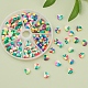98~105pcs 7 couleurs perles d'argile polymère faites à la main CLAY-YW0001-49-5