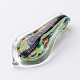 Box-packed Handmade Dichroic Glass Big Pendants DICH-X047-03-2