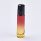 10ml Glass Gradient Color Essential Oil Empty Roller Ball Bottles X-MRMJ-WH0011-B07-10ml-1