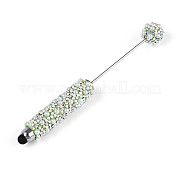 Стилус для сенсорного экрана с имитацией жемчуга и полимерной глиной AJEW-T013-06D