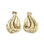 Серьги-гвоздики из латуни EJEW-Q811-12G