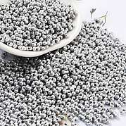 Выпечка краска стеклянные бусины SEED-A033-04L