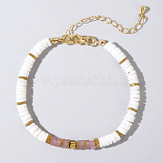 Естественно розовый кварц бисером браслеты VY9636-1