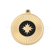 Подвески из нержавеющей стали 304 с эмалью STAS-I325-055G-02