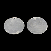 Плоские круглые подвески Capiz Shell SSHEL-R035-12